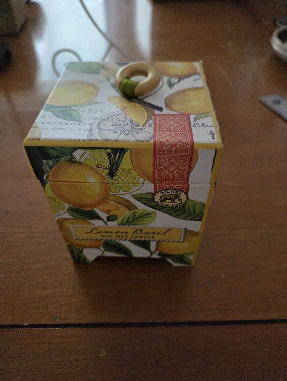 Michel Design Works Lemon Basil Soy Wax Candle